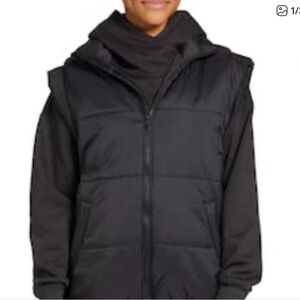 DSG Ladies oversized Black Vest, size M/L